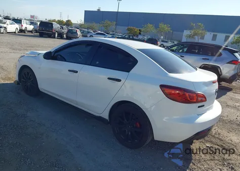 2010 Mazda Mazda3 I Touring z USA, uszkodzony, nr VIN JM1BL1SF9A1333851